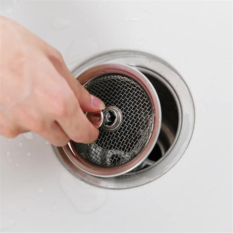 Stainless Steel Floor Drain Cover Sink Strainer For Bathroom Kitchen Drainage Port Drains Anti-blocking Floor Drains Cover