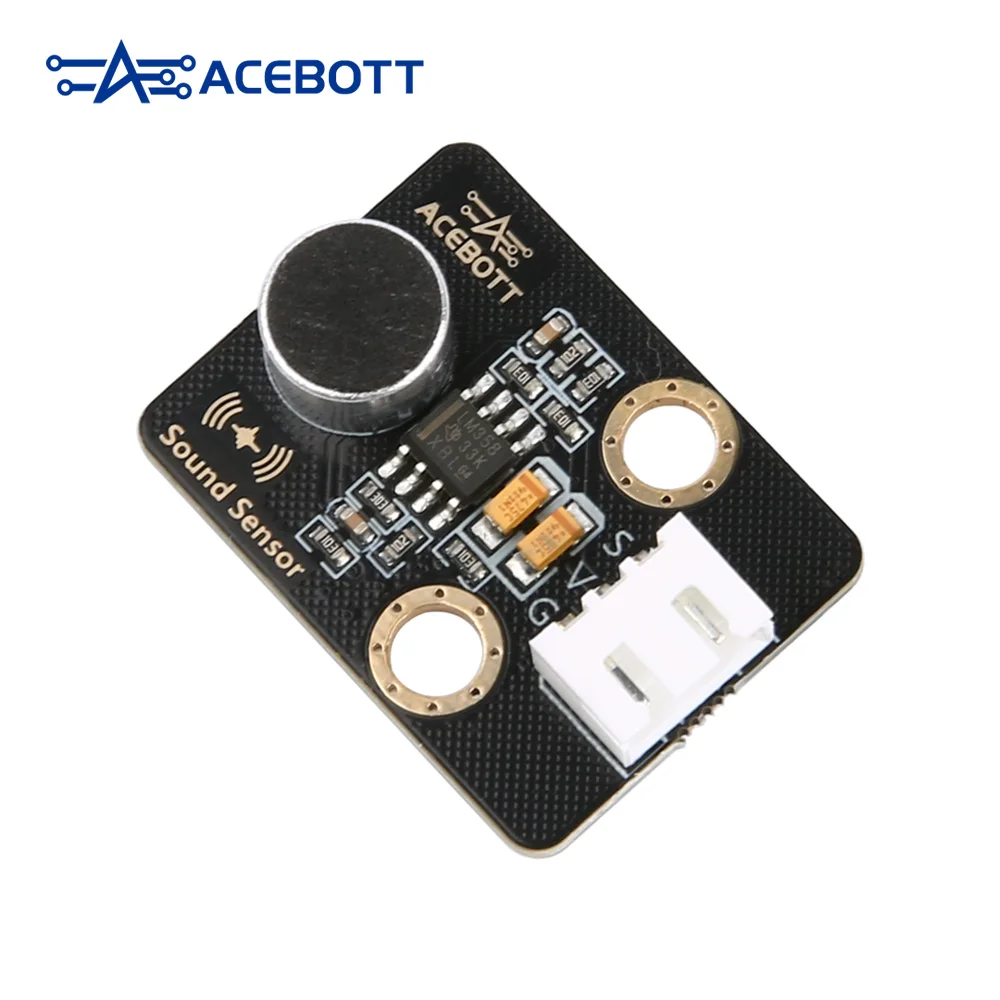 ACEBOTT аналоговый звуковой шумоизоляционный микрофонный датчик модуль