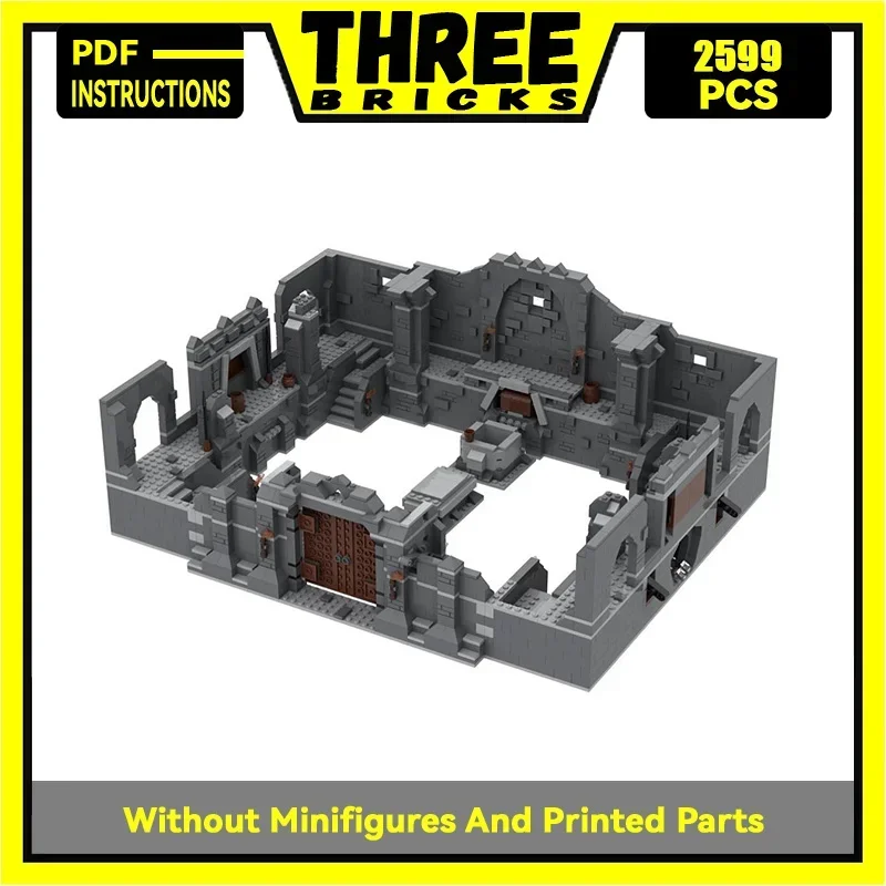 Волшебное кольцо модель из фильма Moc строительные блоки мраморные гробы военная