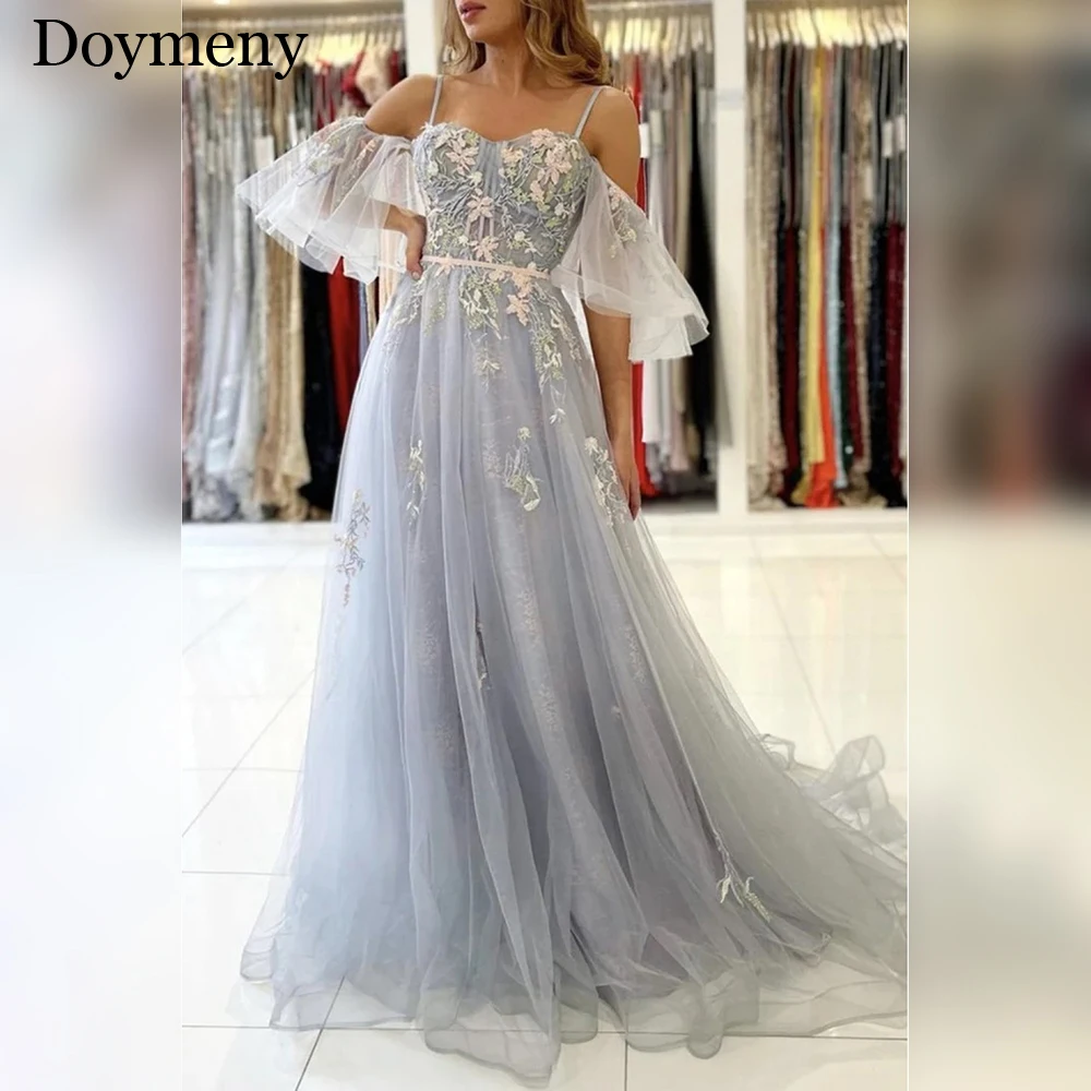 Doymeny вечерние платья а-силуэта