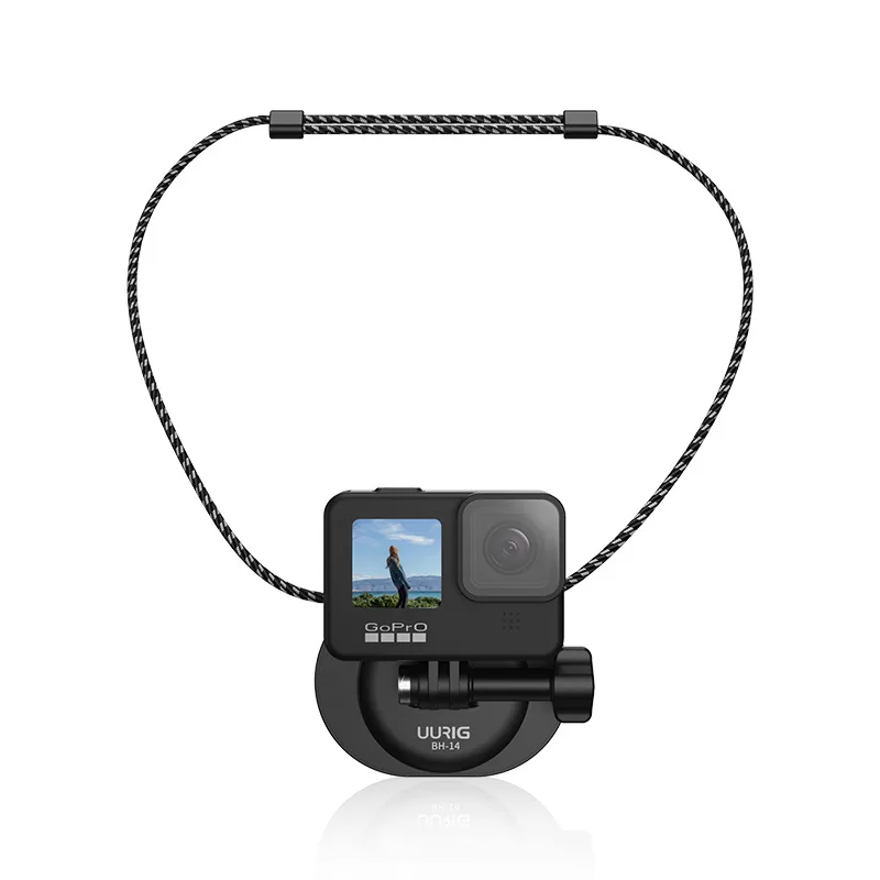 

Magnetic Neck Selfie Holder for Gopro Action Camera Mount Quick Release Plate Chest Shoulder Support Angle for Go Pro 11 10 9 8