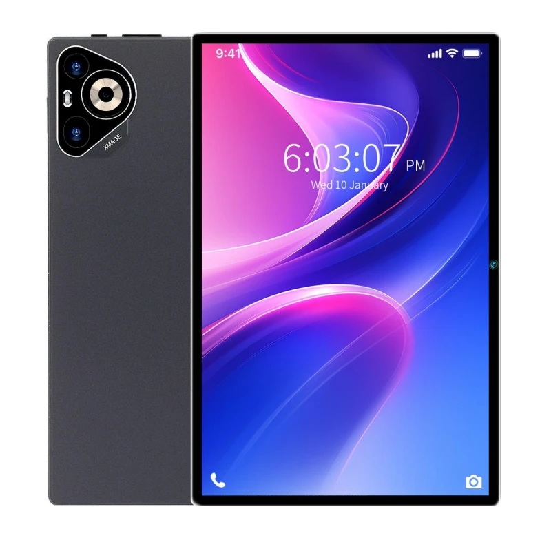 Фото Новый 10,1-дюймовый планшет на Android 13 с поддержкой 4G-звонков, 3 ГБ оперативной памяти, 32 ГБ встроенной памяти, процессором MT6570, 8-ядерным процессором, двойной камерой, разъемом Type-C, разрешением 1280x800 пикселей. №5