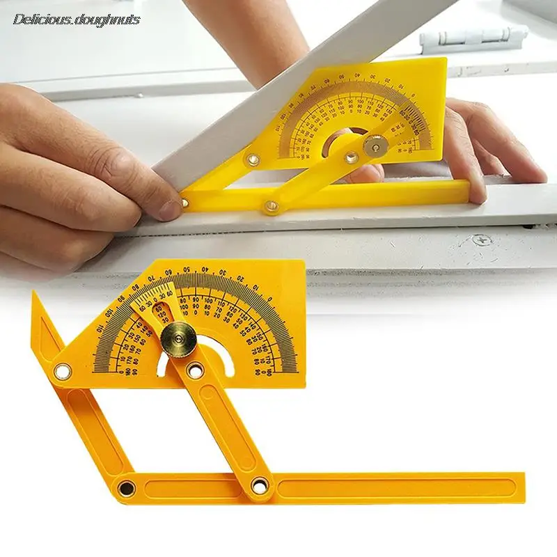 

0 Degree To 180 Degrees Precise Protractor and Angle Finder Woodworking Measurement Tools