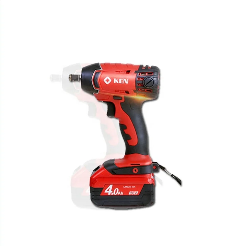 

Ken Industrial 1/2 inch Cordless 20V Impact Wrench Drill 200 N.M Lithium Battery Electric Rechargeable Power Tools