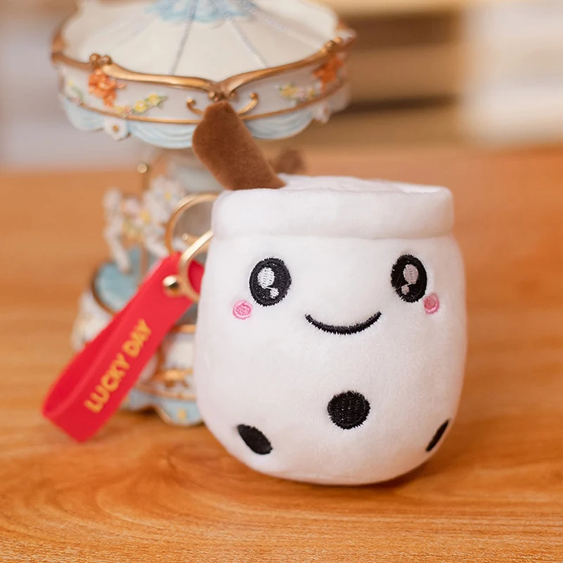10 см Boba Плюшевая Игрушка Маленькая подвеска молочный чай Мягкая кукла брелок