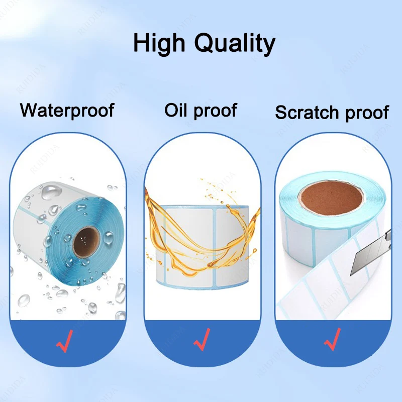 Самоклеящиеся Этикетки Различной Ширины (40/50/60/70/80/90/100 Мм) Термоуглеродная Лента