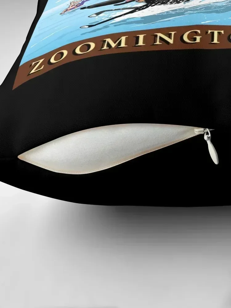 Greyt Western: Zoomington-on-on-sea Декоративная подушка Роскошный чехол для дивана Подушки
