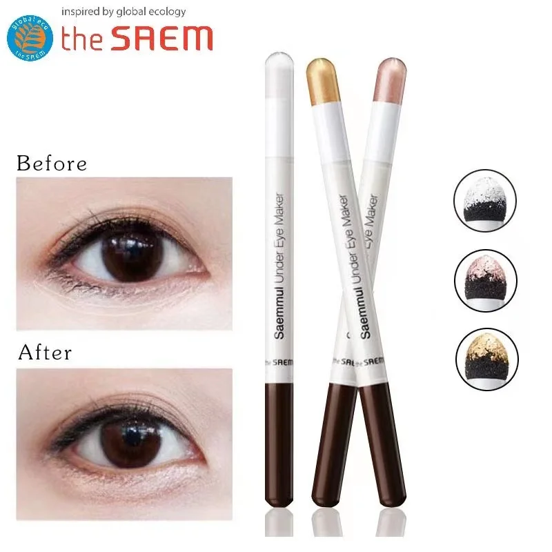 

the SAEM Saemmul Under Eye Maker 0.5g+0.2g Double Head Shadow Eyeliner Pen Makeup Tool Long Lasting Waterproof Korea