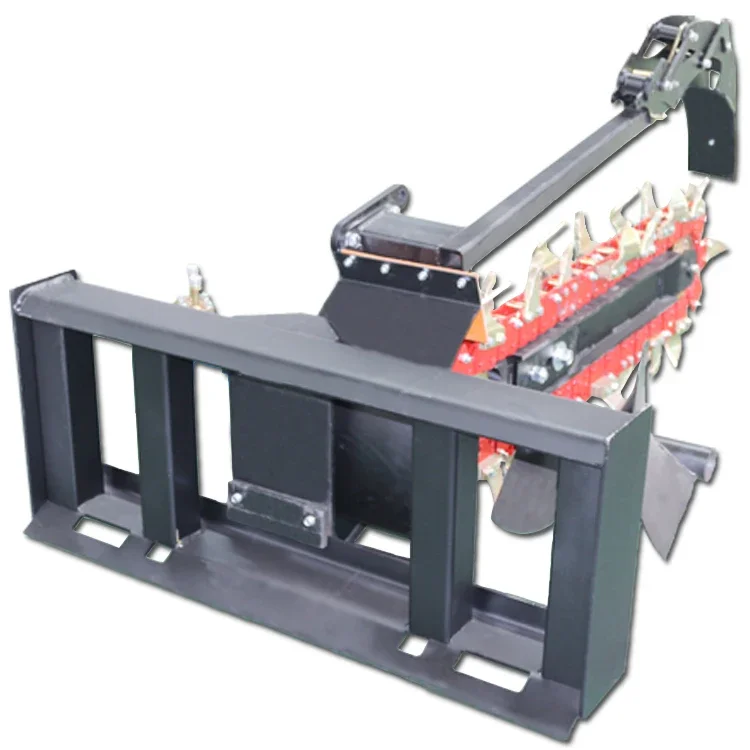 Nieuwe Ontwerp Skid Loader Graaflaadcombinaties Tractor Bijelha Trencher Gebruikt Voor Noodlanding Op Het Water Boerderij Land