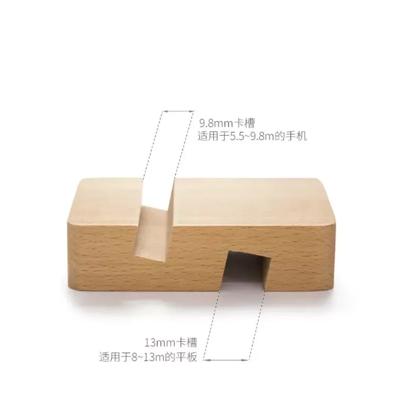 

Wooden Holder 11 Pro Max X XS Mobile Bracket S10 9 Tablet Stand Desk Support