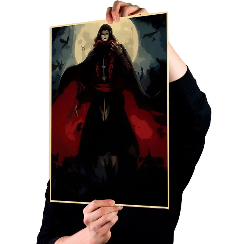 Аниме Castlevania Ретро плакат крафт-бумага бумажные игровые плакаты картина наклейки