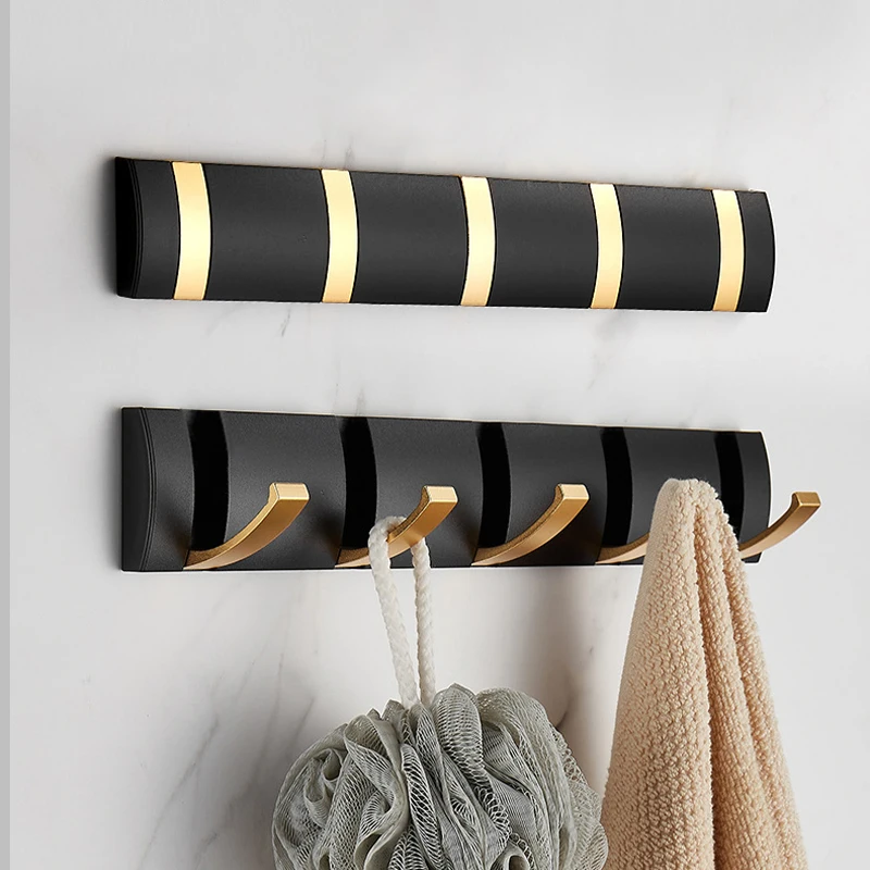 

Настенный складной вешалка для полотенец, вешалка для пальто, одежды, вешалка для кухни, спальни, прихожей, ванной комнаты, аксессуары