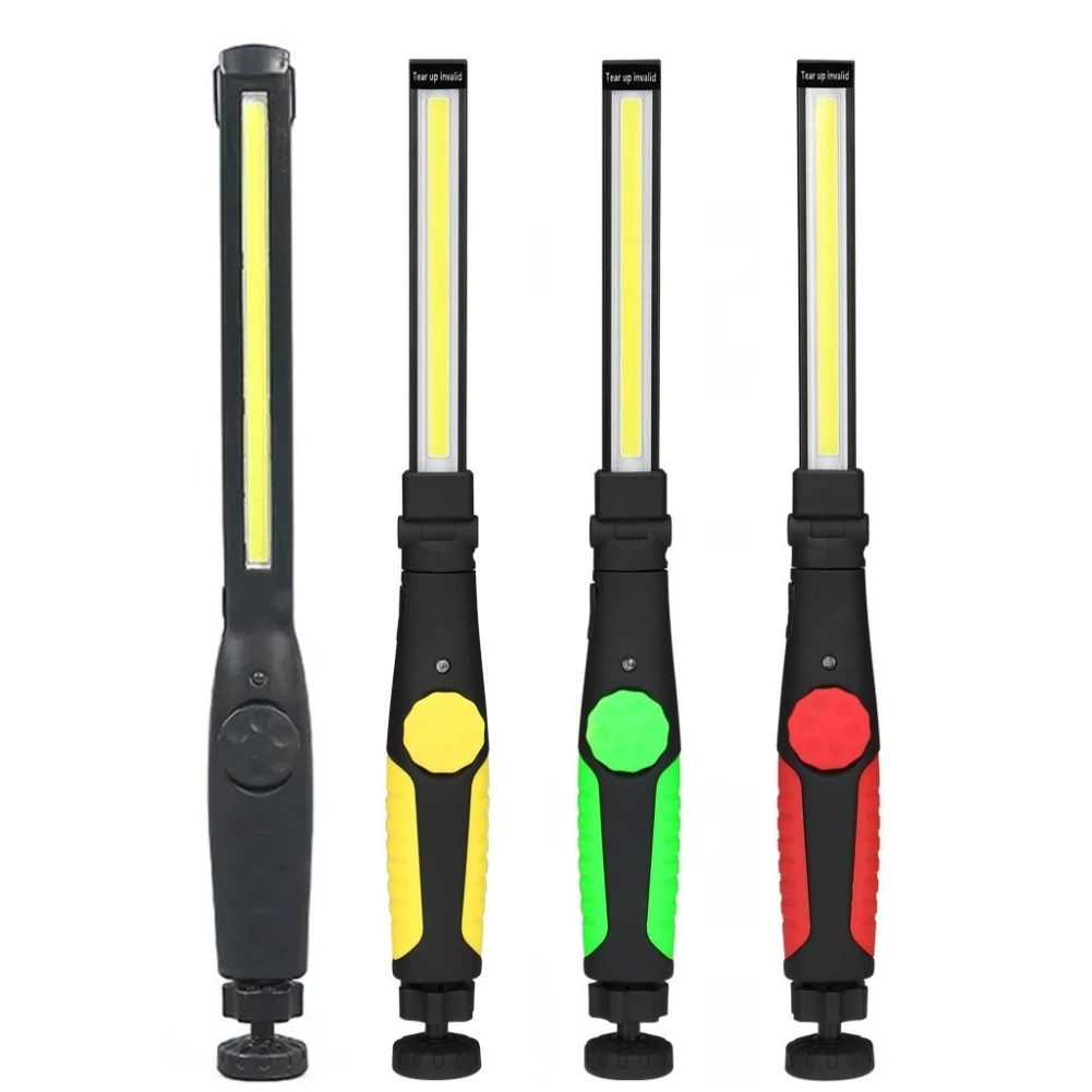 

Перезаряжаемый фонарик, лампа, инструмент, освещение, светодиодная Магнитная осмотровая полоса, складное освещение для ремонта автомобиля