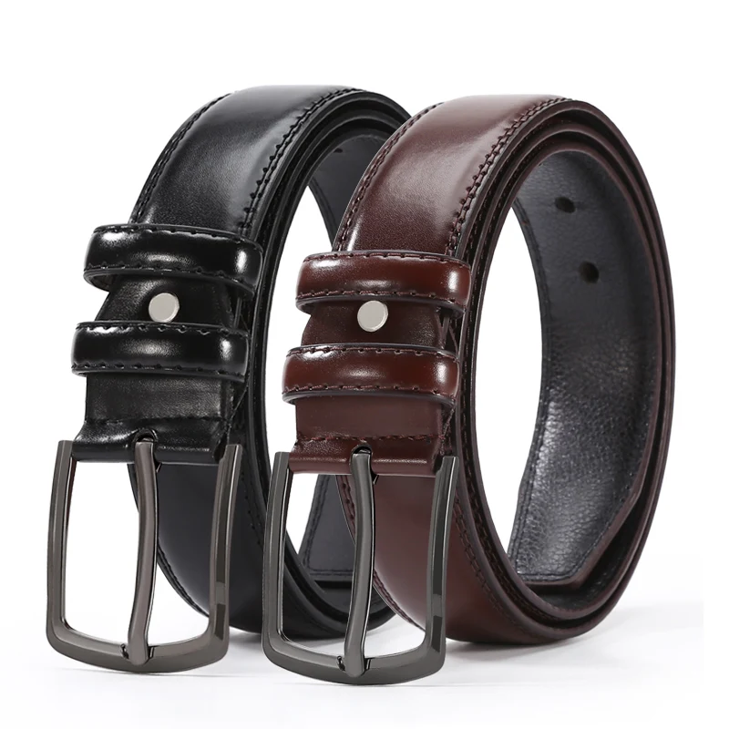 

Designer Men Belt Leather Luxury High Quality For Men New Fashion Classice Vintage Pin Buckle Jeans Waist Belt