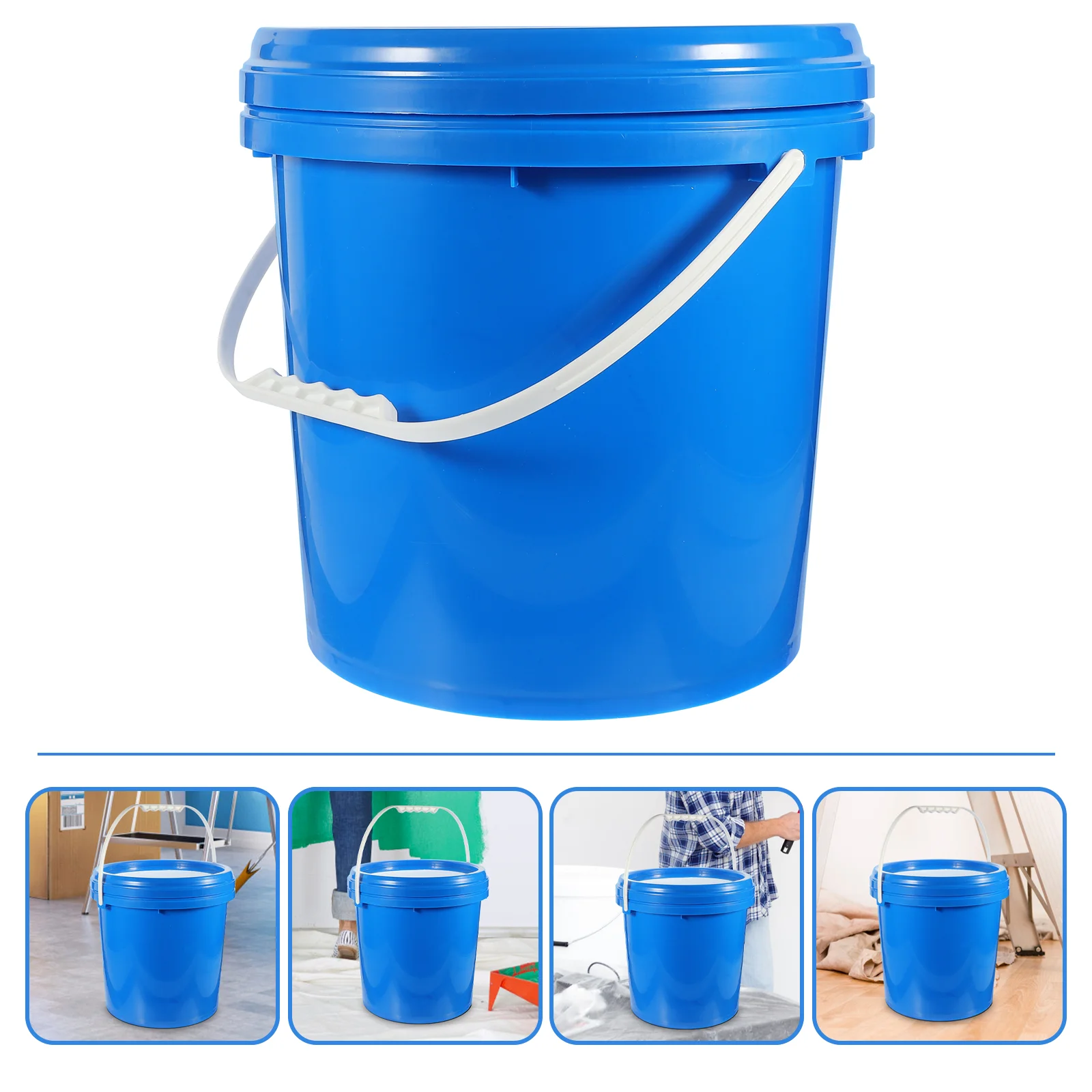 

Pigment Bucket 10L Bucket Round Bucket Bucket Favor Container With Lid