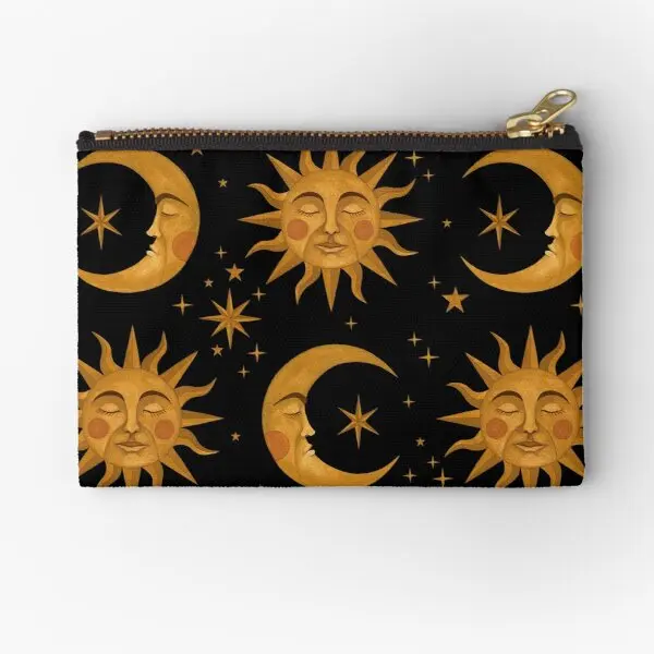 

Celestial Dreams Zipper Pouches Panties Packaging Bag Cosmetic Pocket Women Coin Wallet Storage Pure Socks Men Underwear Key