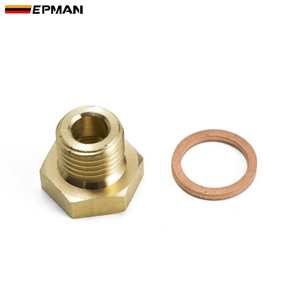 

EPMAN 1/8 "NPT к M14x1.5 или M16x1.5 Мужской Латунный манометр, отправитель, адаптер EPCGQ204/EPCGQ211