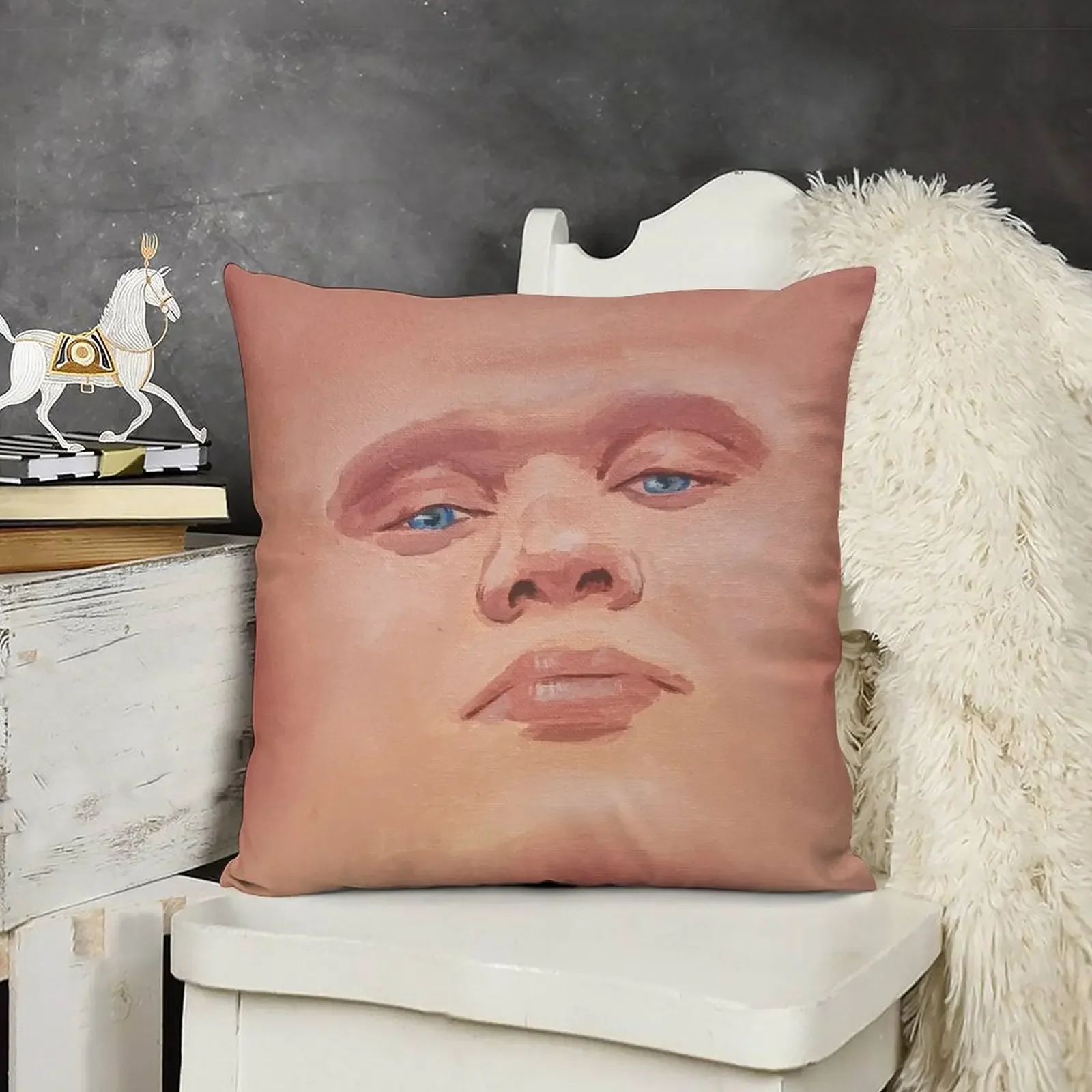 Smug Erling Haaland лицо декоративная подушка подушки домашний декор декоративные для