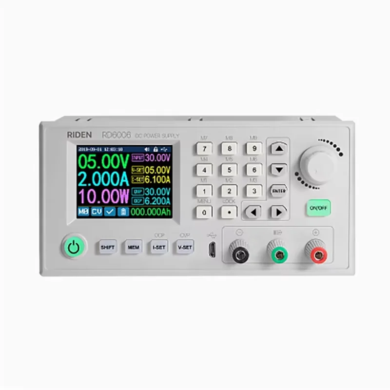 Фото RD6006 RD6006W USB WiFi DC Tegangan Rendah Saat Ini Modul Suplai Daya Buck Konverter Dapat Disesuaikan Мультиметр 60 В 6 А №2
