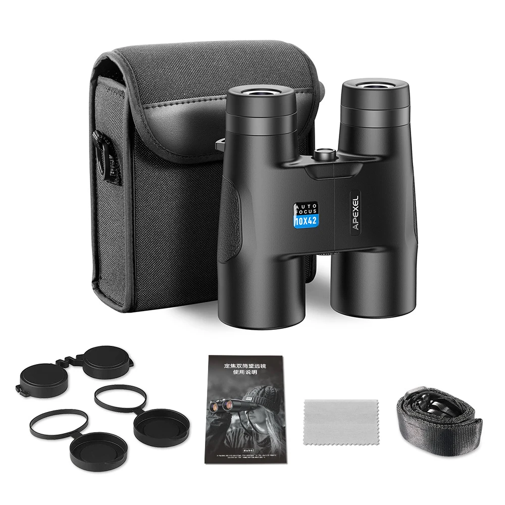 

10x42 Digital Binoculars Auto Focus Binoculars Waterproof Folding Telescope for Bird Watching Sightseeing Wildlife Watching