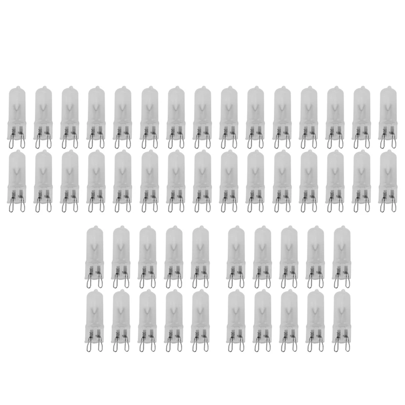 

Галогенная лампа с теплым белым светом, 40 Вт, 230 В, 50X G9