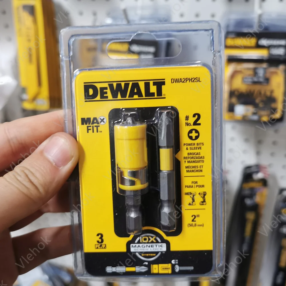 DEWALT DWA2PH2SL MAXFIT Screwdriver Bits 2'' PH2 Impact Driv
