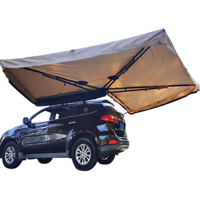 

Fast Dispatch car awning Camping & Hiking 3-4 Person 270 degrees awning