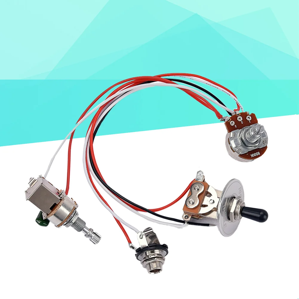 

1 Pc Humbucker Wiring Harness Guitar Wiring Harness Strat Wiring Harness Electric Guitar Wiring Kit Digital Potentiometer