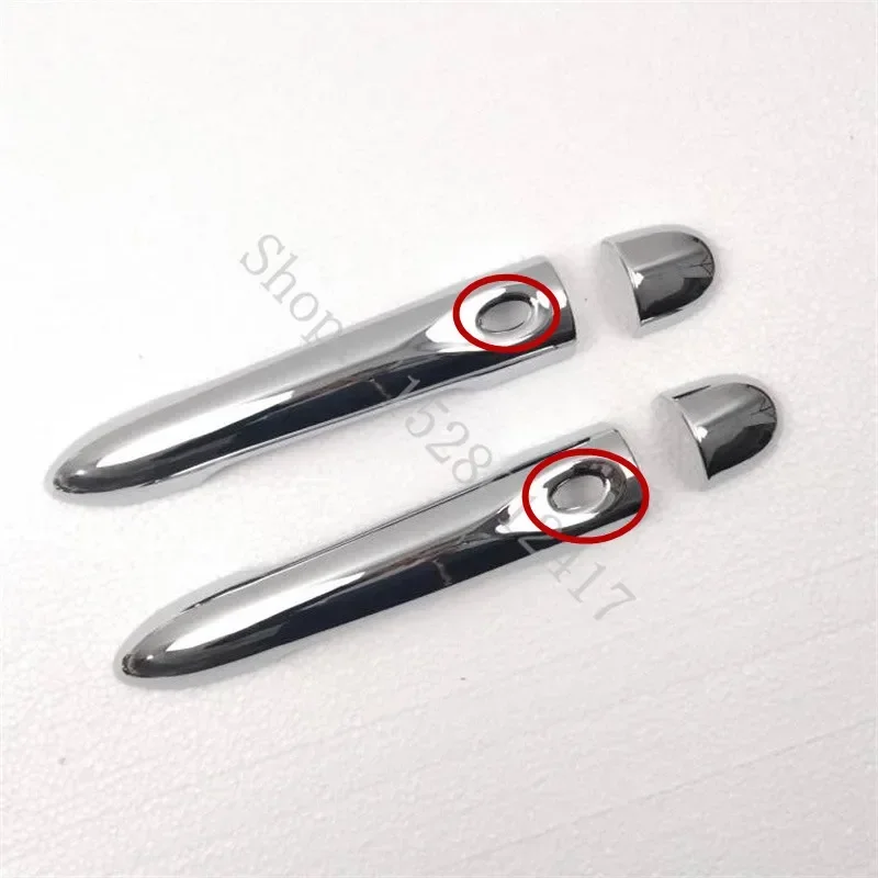 

Для Renault Captur Kaptur Samsung QM3 2013-2020 ABS хромированная накладка на дверную ручку автомобиля, аксессуары для стайлинга 2014 2015 2016 2017