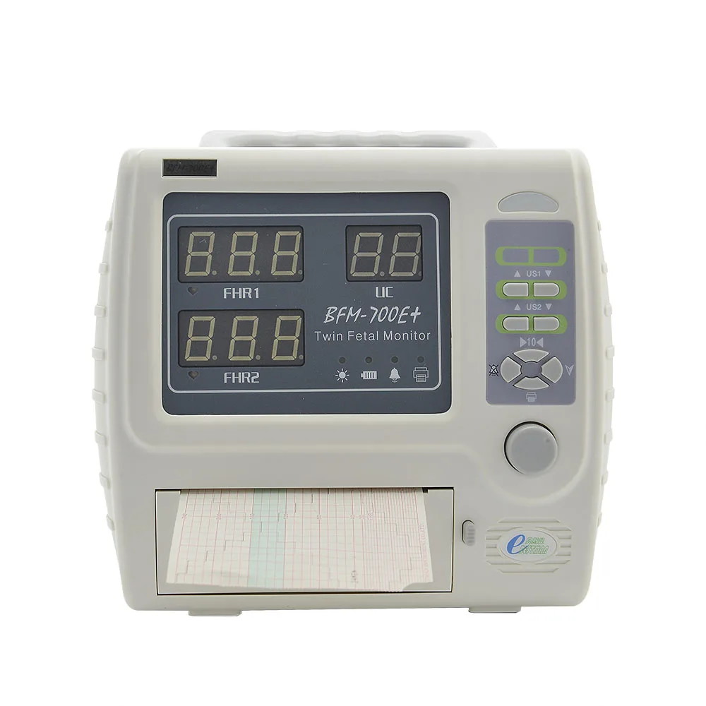 

Bestman Fetal Maternal Monitor Fetal Doppler Monitor Rechargeable Fetal Heartbeat Detector for Hospital or Clinic BFM-700E+