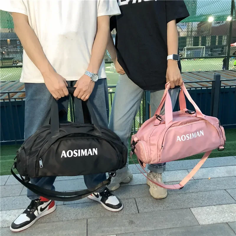 Large Capacity Gym Bags Fashion Women Fitness Bags Waterproof Men's Travel Backpack Multi-function Sports Yoga Training Handbag