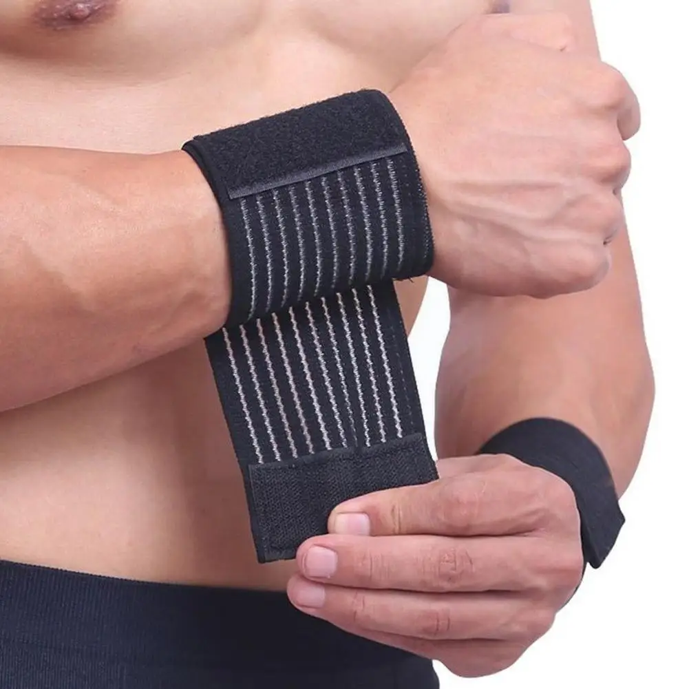 

Cotton Elastic Wrist Bandage Hand Sport Wristband Support Wrap Wrist Brace K5c1