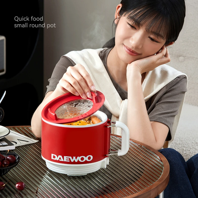 Electric Cooking Pot Household Dormitory Student Multi Functional Light Food Cooking Noodle Electric Hot Pot