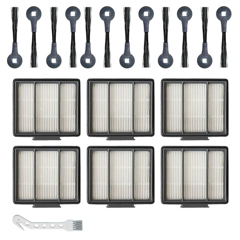 

HEPA Filters And Brushes Replacement Set For Shark RV1001AE RV101 Robot Vacuum Cleaner Vacuum Cleaner Accessories