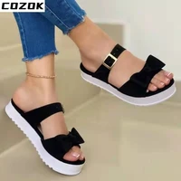 fashion sandals peep toe sandals for women breathable women shoes summer slippers wedge shoes beach plus size sandalias mujer