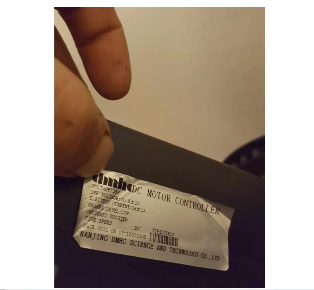 TJFSDSYB13 DMHC контроллер двигателя от Lithion Brushless 36V 18A