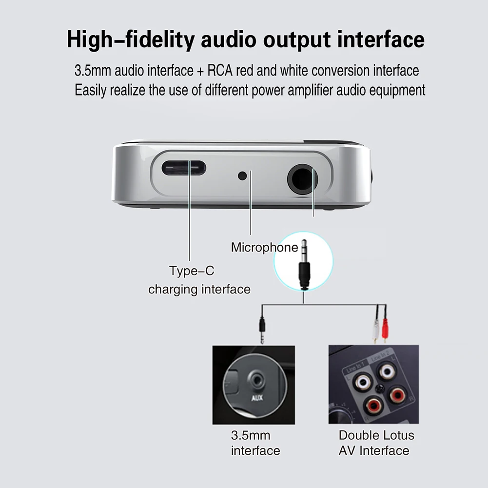 AptX-LL/HD Bluetooth 5 2 аудио приемник передатчик адаптер гарнитура 3 мм Aux беспроводной