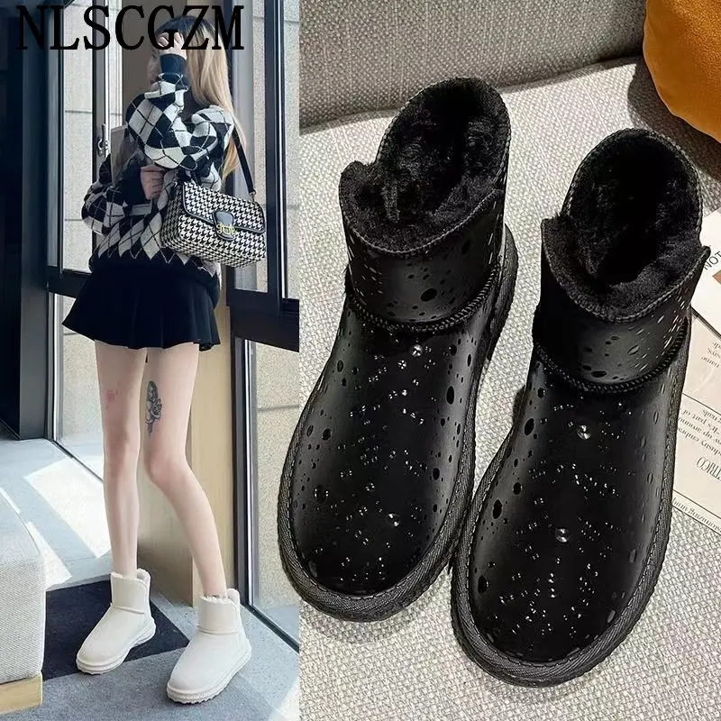 

Ankle Boots Winter Boots for Women 2023 Stivali Snow Boots Women Slip on Shoes for Women Loafers Barefoot Shoes Chaussure Femme
