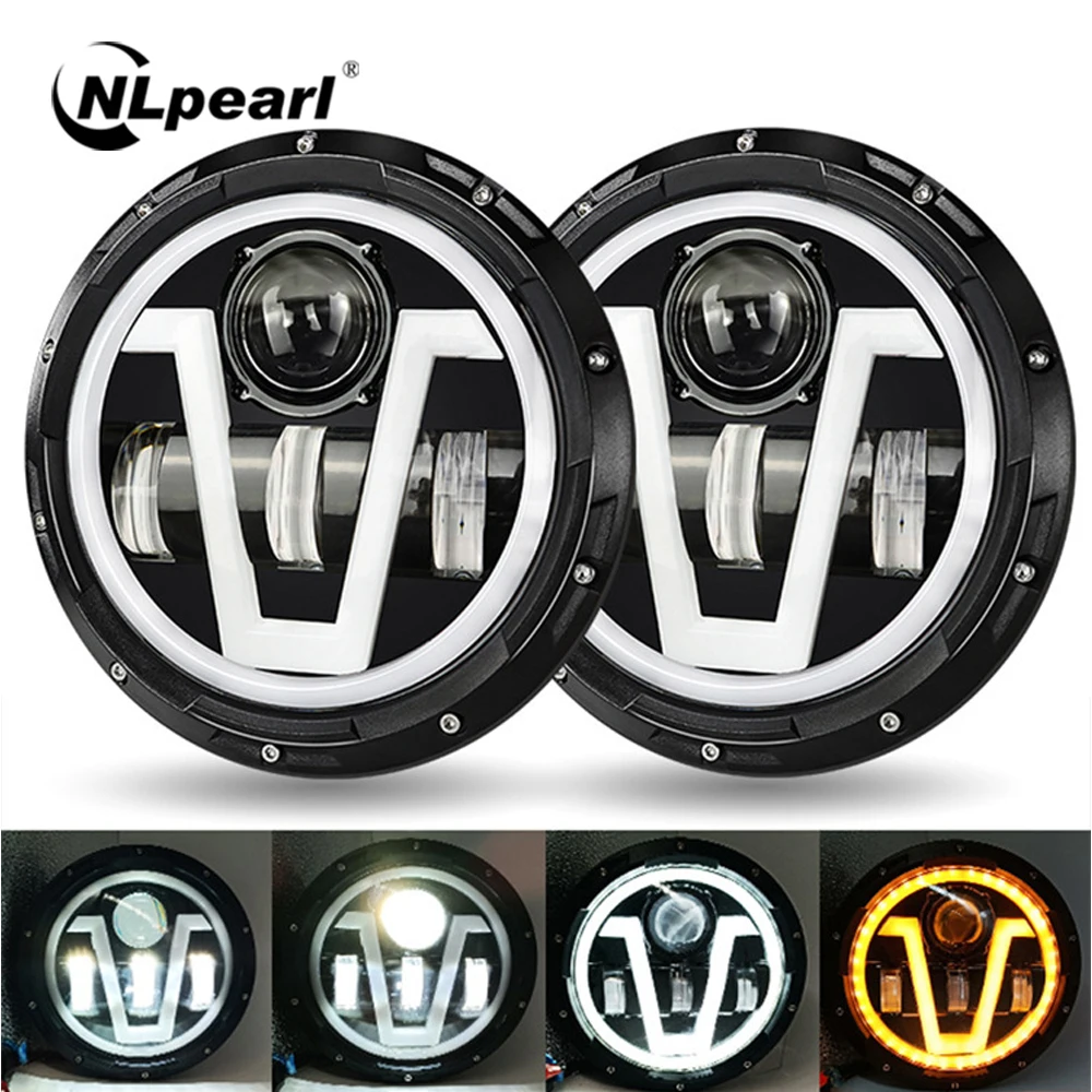 

Фара головного света NLpearl, 7 дюймов, для JEEP Wrangler JK