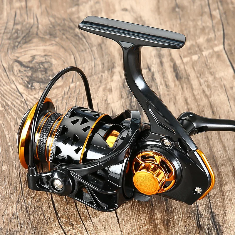 

Fishing Reel ED 2000-7000 Series 3+1 BB Gapless Structure Spinning Hollow Lline Cup Wheel Max drag 12kg Outdoor Lure Throwing