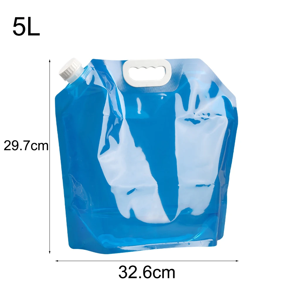 Портативная Сумка Для Воды Кемпинга 5/10 Л Складной Большой Контейнер Уличный