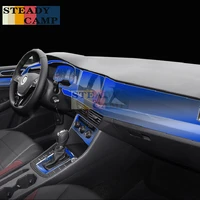 for volkswagen bora 2019 2021 car interior center console transparent tpu protective film anti scratch repair film accessories