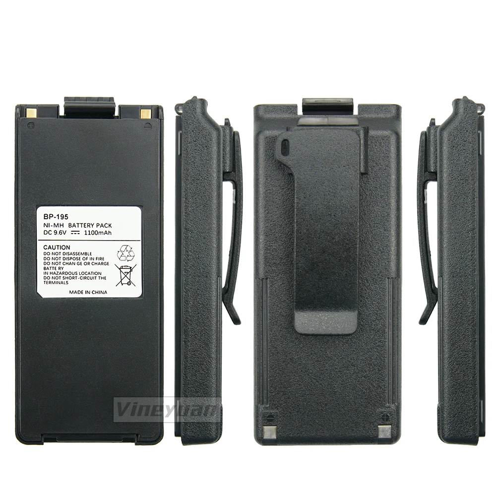 Фото BP-195 NI-MH аккумулятор для ICOM IC-A4 IC-A4E IC-F3 IC-F3S IC-F4 IC-F4N IC-T2A IC-T2E IC-F4SW BP-196 FM-радио с авиапочтой №5