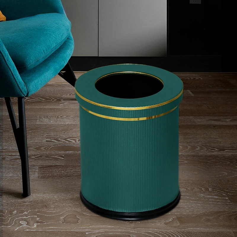 Dustbin Bathroom Trash Can Kitchen Dumpster Paper Basket Toilet Trash Can Bucket Garbage Clean Tool Poubelle Waste Basket