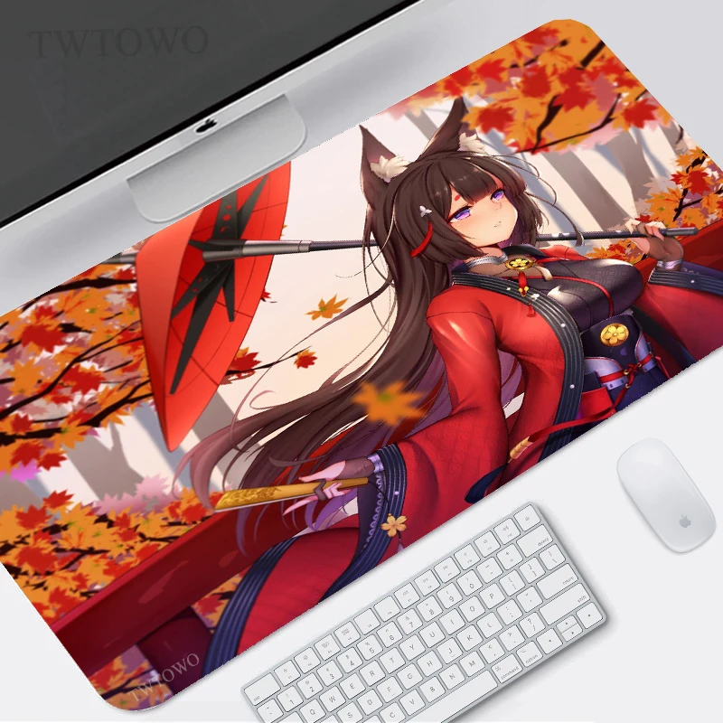 

Anime Azur Lane Mouse Pad Gamer XL Computer Custom New Mousepad XXL MousePads Office Anti Slip Soft PC Mice Pad Table Mat