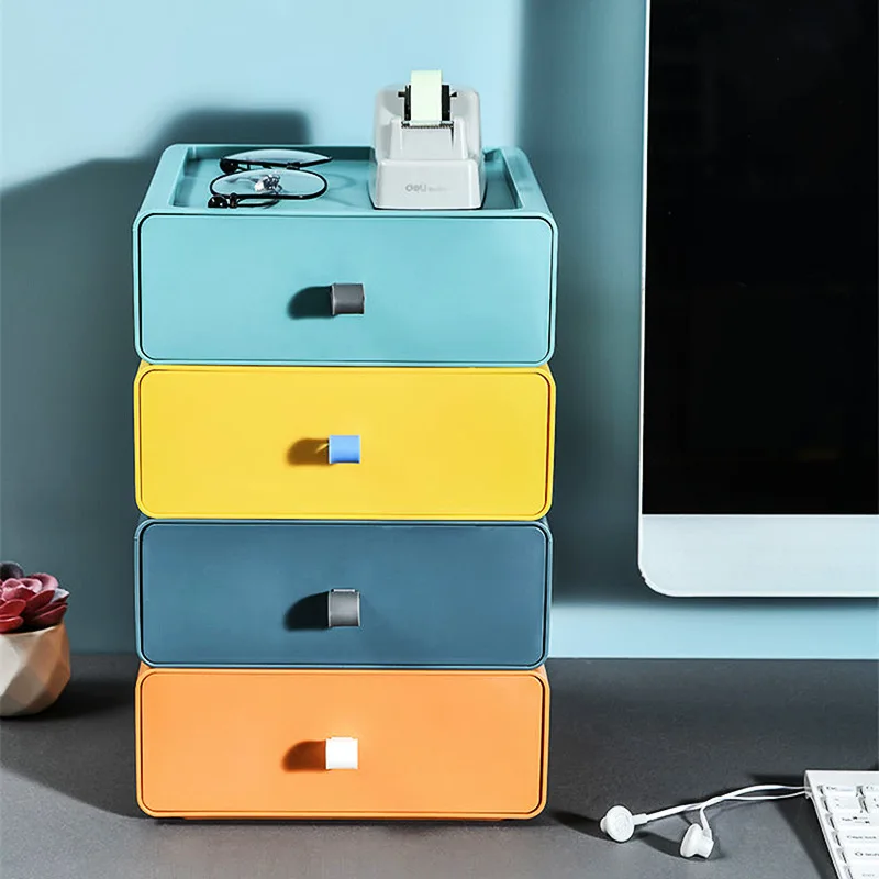 

Drawers Storage Cabinet Organiser,Desktop Organizer with 9 Grad Mini Transparent Cabinets Drawers,Plastic Jewelry Box/Cosmetic