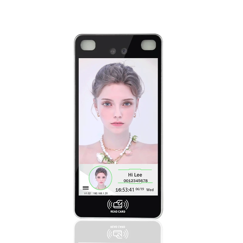 

5-дюймовая водонепроницаемая система контроля доступа с распознаванием лица Eseye