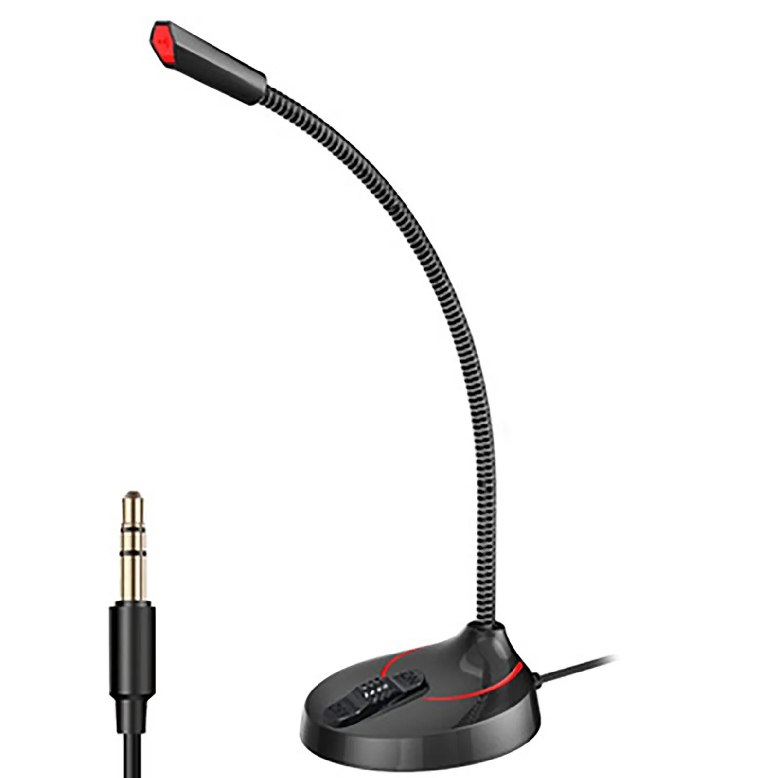 

Microphone Laptop Meeting 3.5mm Desktop Desktop Microphone Home Office Portable Audio Aux Mic Adapter Audio Cord