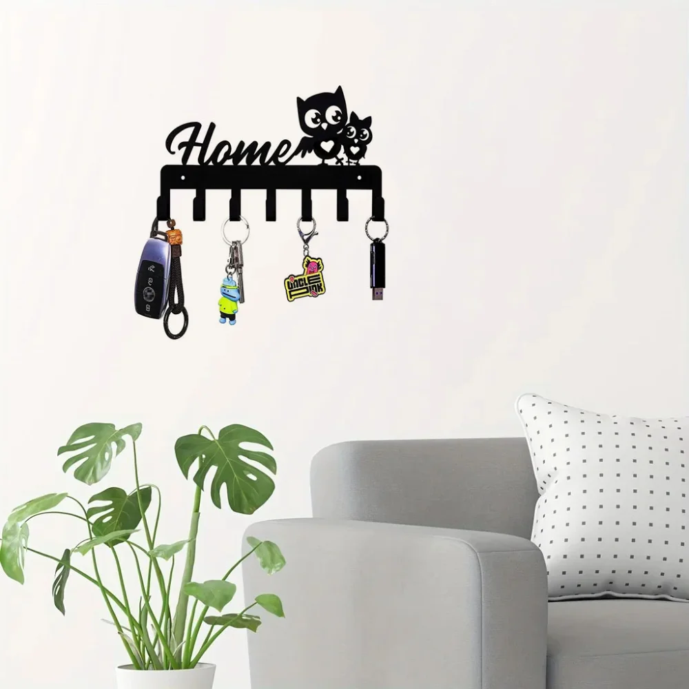 1 шт. многофункциональная металлическая Люминесцентная Подвеска для ключей