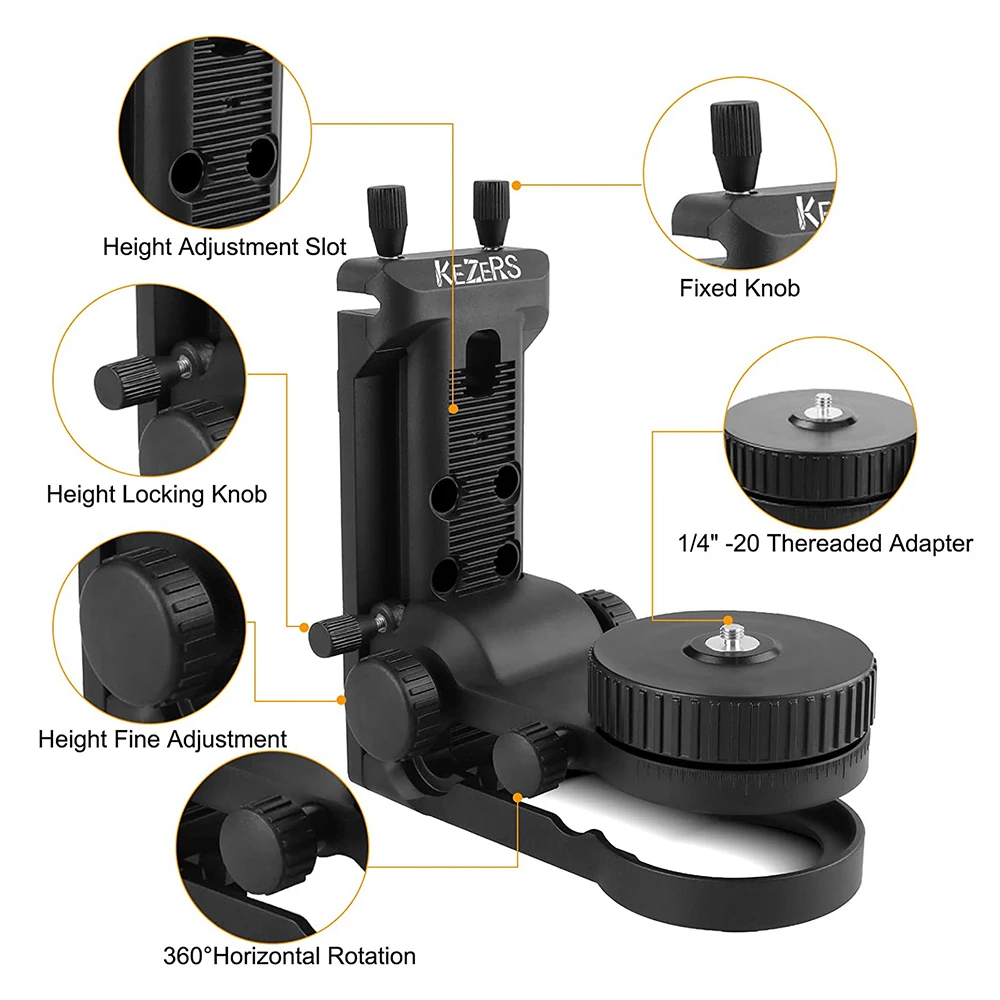 

KEZERS Регулируемый магнитный кронштейн для лазерного уровня